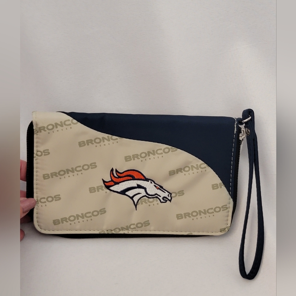 Littlearth's Production Broncos Wristlet